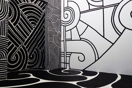 Artist Aaron De La Cruz loft in space hawaii
