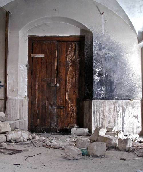 Street artist Alexandre Farto aka Vhils