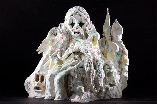 Mound claymation animation by artist Allison Schulnik