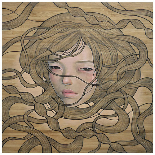 Artist painter Audrey Kawasaki paintings