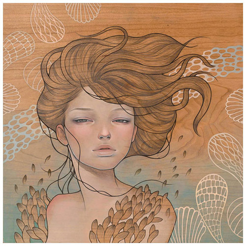 Artist painter Audrey Kawasaki paintings