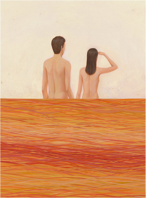 Artist painter Brendan Monroe paintings