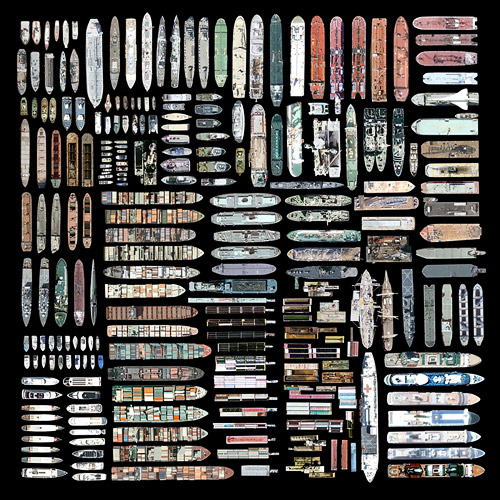 Satellite Collections by artist Jenny Odell collected from Google satellite view