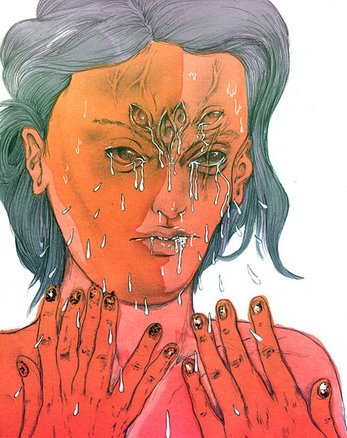 Drawings by artist Lauren Albert