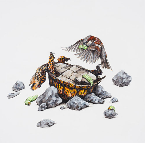 Artist painter Ryan McLennan paintings