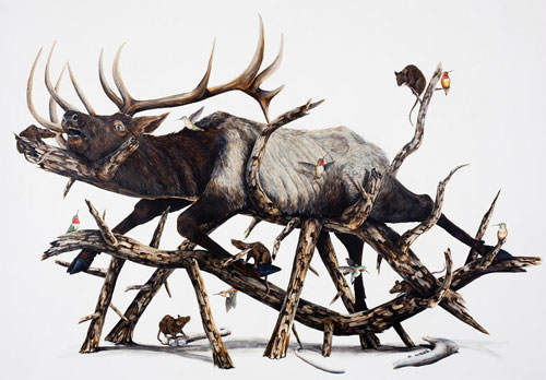 Artist painter Ryan McLennan paintings