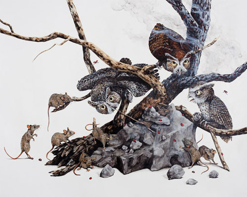 Artist painter Ryan McLennan paintings