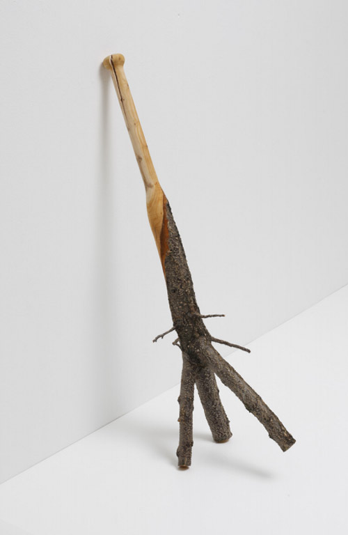 Baseball bats by artist Vincent Kohler turnaround sculptures