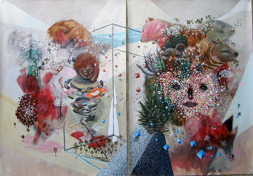 Artist painter Collin van der Sluijs