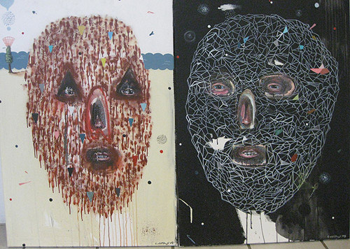 Artist painter Collin van der Sluijs