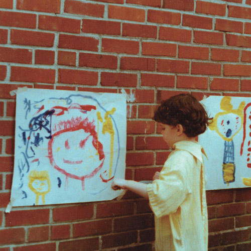 Homeroom show at Subtext Gallery - reinterpreting childhood drawings