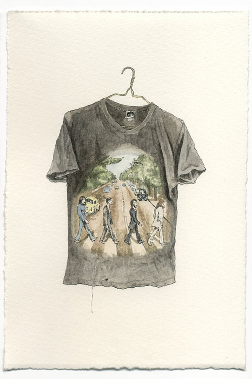 Watercolour illustrations by Mark Hall-Patch on etsy