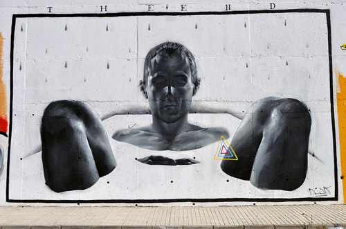 Street paintings murals by Mesa