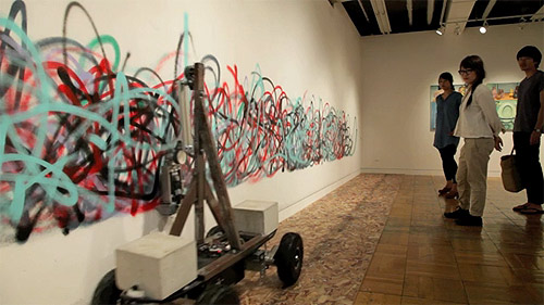 Senseless Drawing Bot by So Kanno and Takahiro Yamaguchi