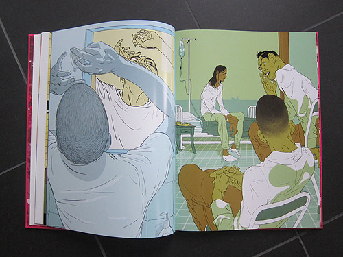 Illustrator Tomer Hanuka Overkill monogram book