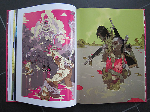 Illustrator Tomer Hanuka Overkill monogram book