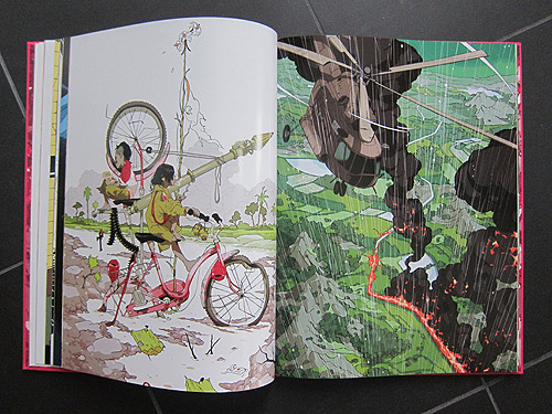 Illustrator Tomer Hanuka Overkill monogram book