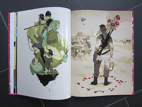 Illustrator Tomer Hanuka Overkill monogram book