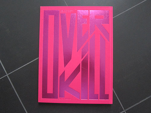 Illustrator Tomer Hanuka Overkill monogram book