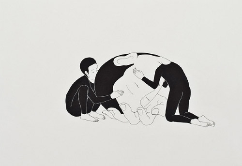 Artist Daehyun Kim Moonassi drawings