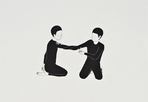 Artist Daehyun Kim Moonassi drawings