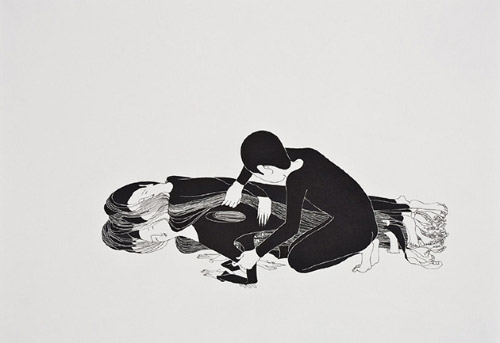 Artist Daehyun Kim Moonassi drawings