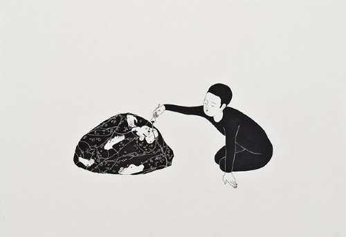 Artist Daehyun Kim Moonassi drawings
