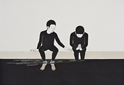 Artist Daehyun Kim Moonassi drawings