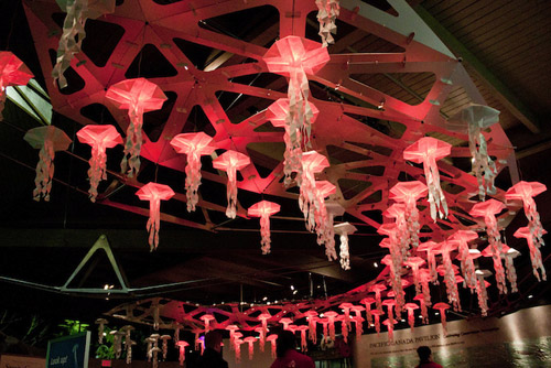 Jelly Swarm by Tangible Interaction
