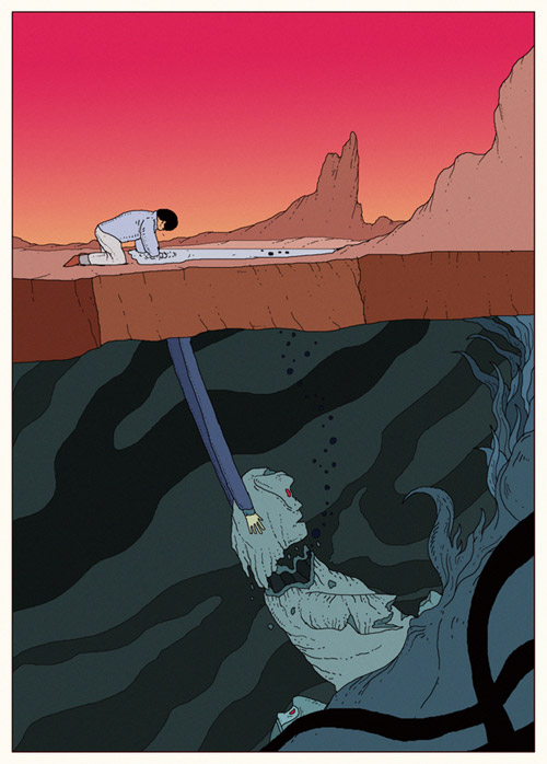Artist illustrator Kilian Eng illustration