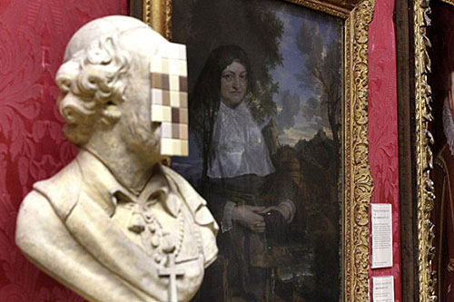 Banksy cardinal sin sculpture