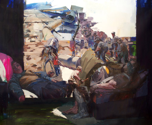 Artist painter Bogdan Luca paintings