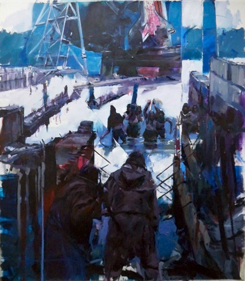 Artist painter Bogdan Luca paintings