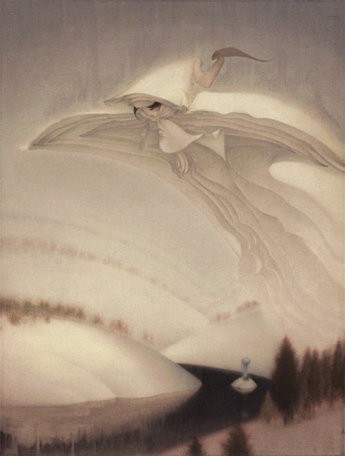 Artist painter illustrator Eric Fortune