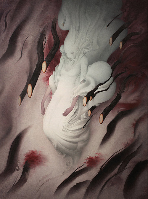 Artist painter illustrator Eric Fortune