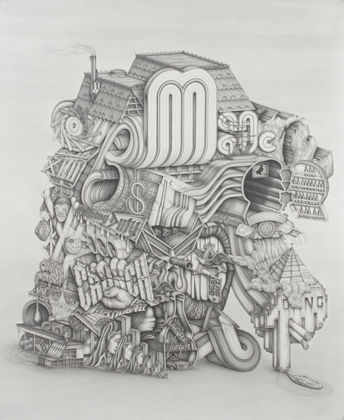 Drawings by artist Frank Magnotta
