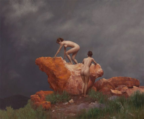 Artist painter Harry Holland