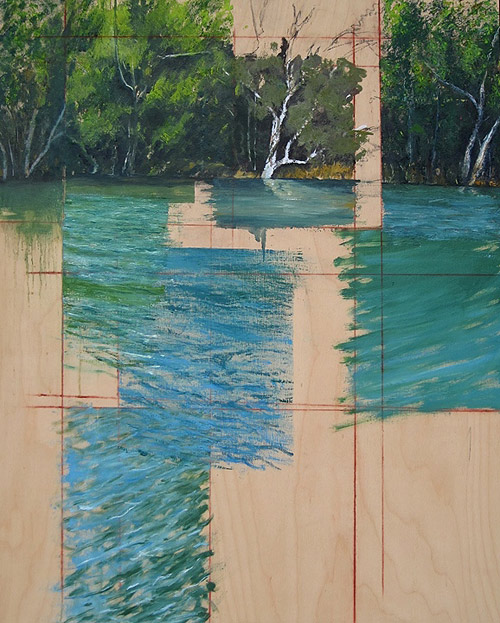 Artist painter Ryan M. Reynolds paintings