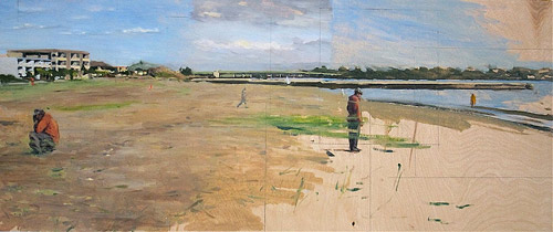 Artist painter Ryan M. Reynolds paintings