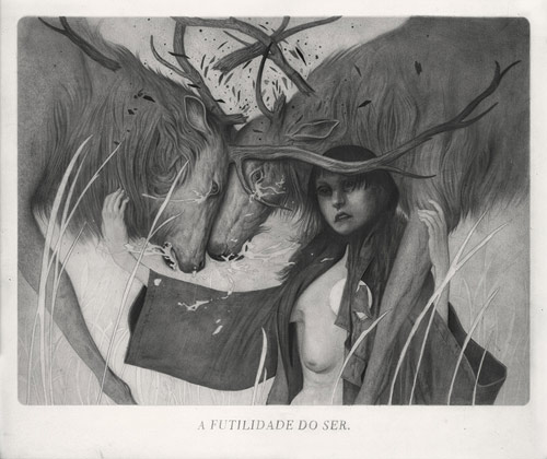 Drawings by artist illustrator Joao Ruas