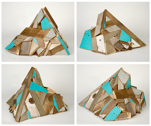 Sculptures by artist Aaron Moran