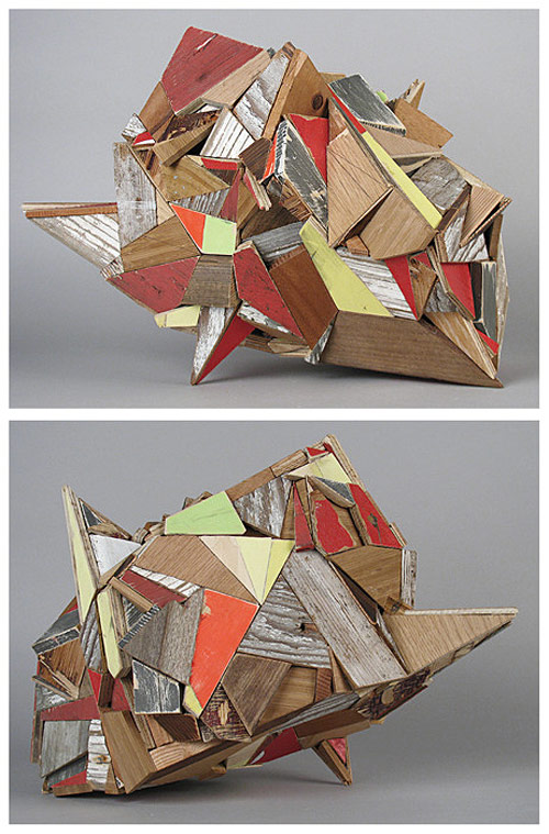Sculptures by artist Aaron Moran