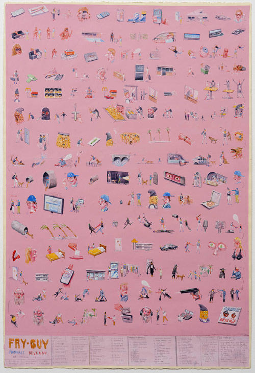 drawings by Artist Charlie Roberts