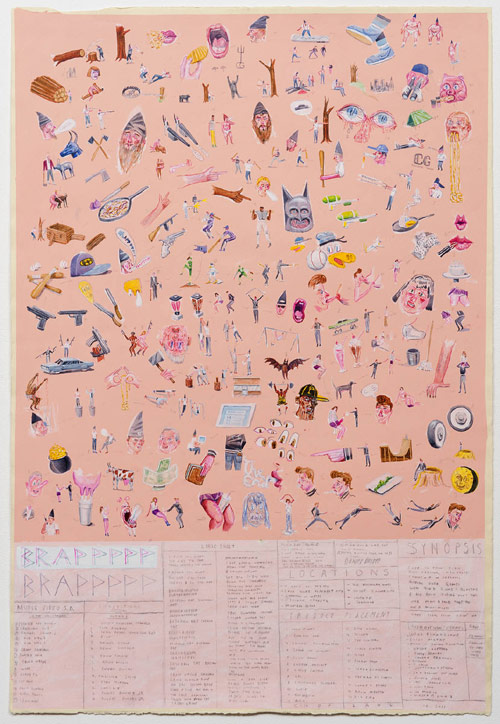 drawings by Artist Charlie Roberts