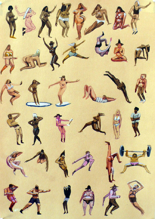 drawings by Artist Charlie Roberts