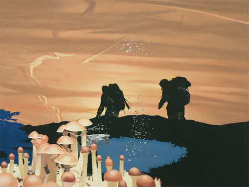 Artist painter Christopher Mir