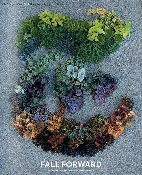 Garden designer Judy Kameon for New York Times T Magazine