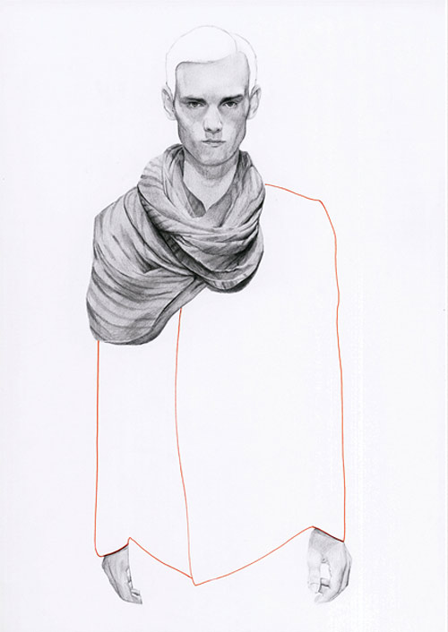Fashion illustrator Richard Kilroy