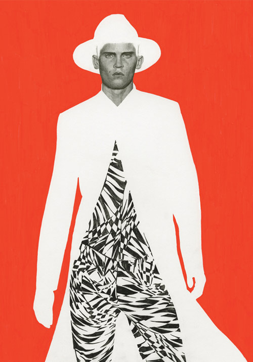 Fashion illustrator Richard Kilroy
