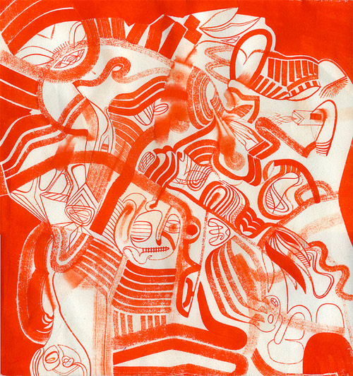 Drawings by artist Robert Hardgrave